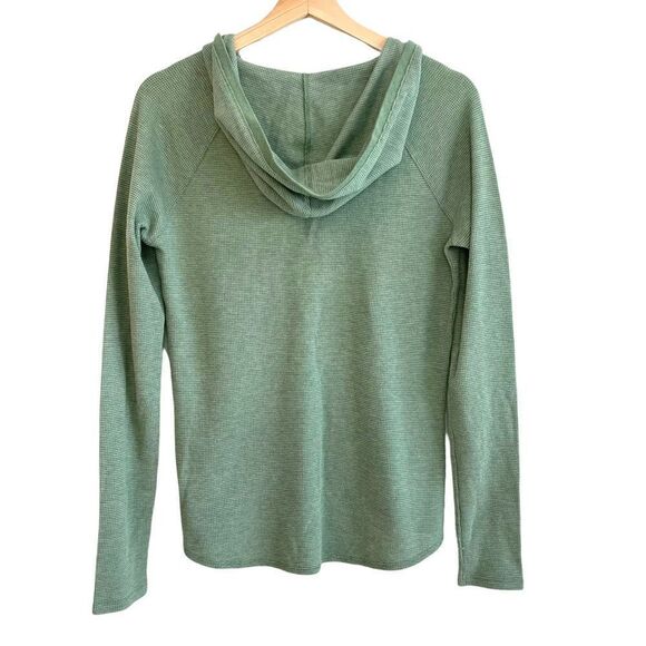 The North Face Waffle Knit Thermal Hooded Top - Picture 5 of 7